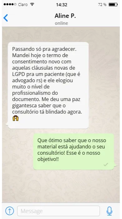 Depoimento Aline