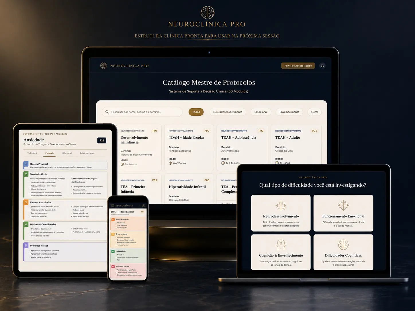 NeuroClínica Pro Mockup